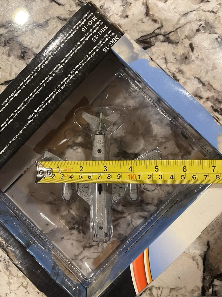Matchbox Collectibles Mig-15 1:72 Diecast Fighter Jet B6950 Sealed Rare Camo  - Image 4 of 4