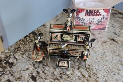 1930's LOUIS MARX & CO. ANTIQUE RARE TIN LITHO WIND-UP MERRY MAKERS BAND