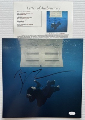Billie Eilish Signed Hit Me Hard And Soft Vinyl Insert JSA LOA
