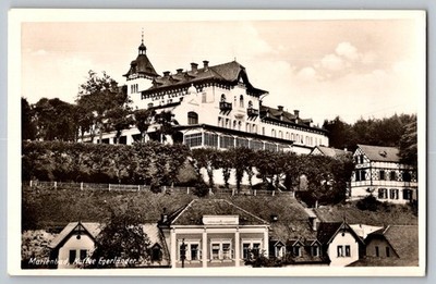 Postcard - Marienbad, Kaffee Egerlander