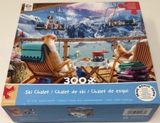 Ceacp Puzzle - Ski Chalet - 300 Pieces - Complete