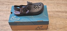 New Women  s Chaco Chillos Clog JCH109158 Black Size 7