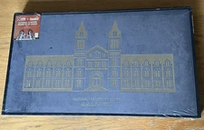 Natural History Museum Cathedral To Nature Framed Velvet Canvas Dunelm Dark Grey