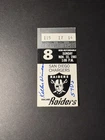 Kellen Winslow Autographed Ticket Stub 5 Touchdown Game 1981 Chargers Raiders