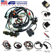 Wire Harness 6 Coil Stator CDI Wiring Harness for GY6 125cc 150cc ATV Taotao