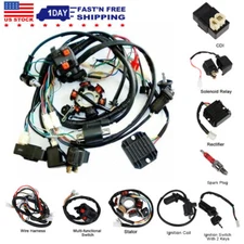 Wire Harness 6 Coil Stator CDI Wiring Harness for GY6 125cc 150cc ATV Taotao