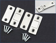 Thin 2 Sets Magnetic Cabinet Cupboard Door Fastener Latch Catch Lock Magnet