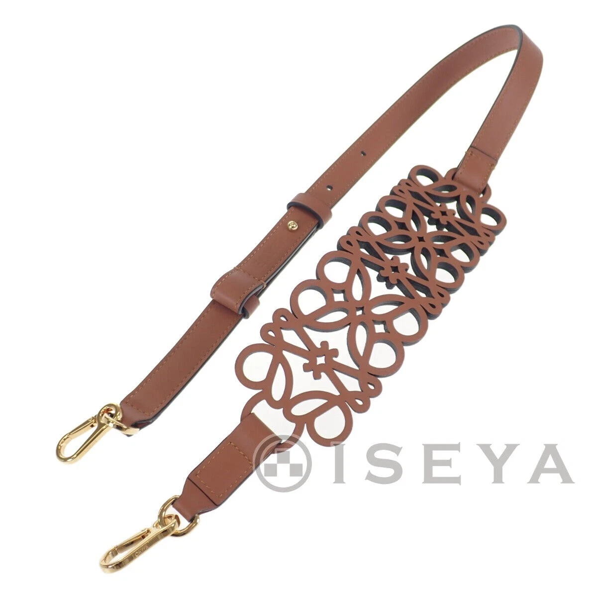 LOEWE Anagram Cutout Shoulder Strap Bag Strap C073317X30 Calfskin