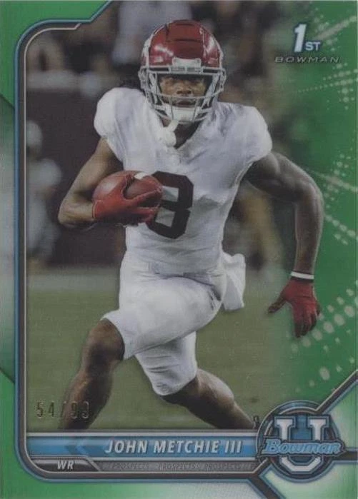 Chrome Prospects Green Refractor