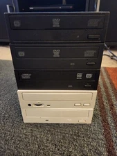 LOT of 5 PC CD Disk Drives - HP Compaq Toshiba ( LTN-486S, CRW-5232, SH-216, +)