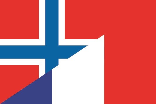 Original Handycop Norwegen Flagge – 90x150 Cm, Wetterfest Mit Wappen