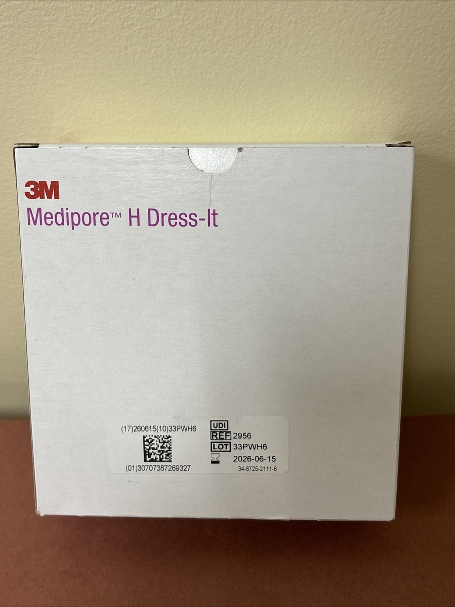 3m medipore dress it pre cut 3M Medipore Dress It Covers 5.88 x 5.88 Pre Cut Sold By Box of 25