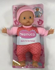 PINK DOLL 25 CM 3 FUNCTIONS from NENUCO