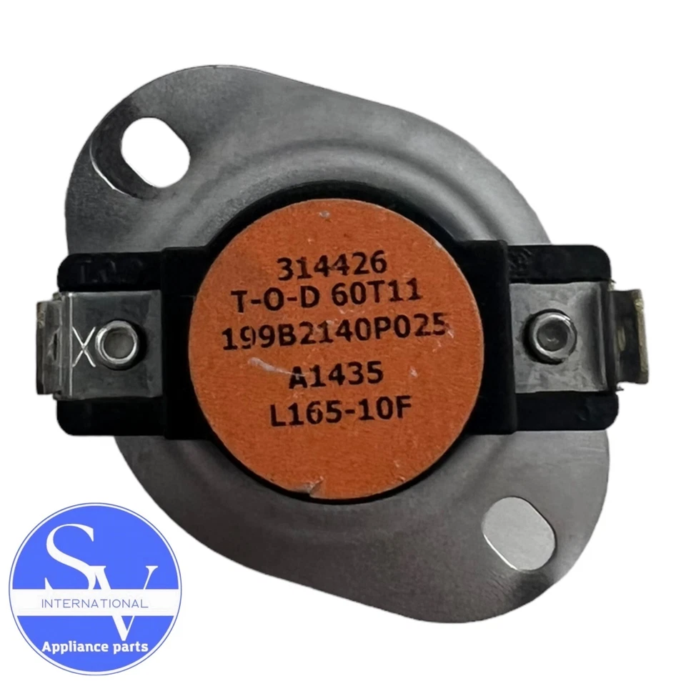 Termostato secadora GE WE4M300 314426 199B2140P025 Foto 2 de 3