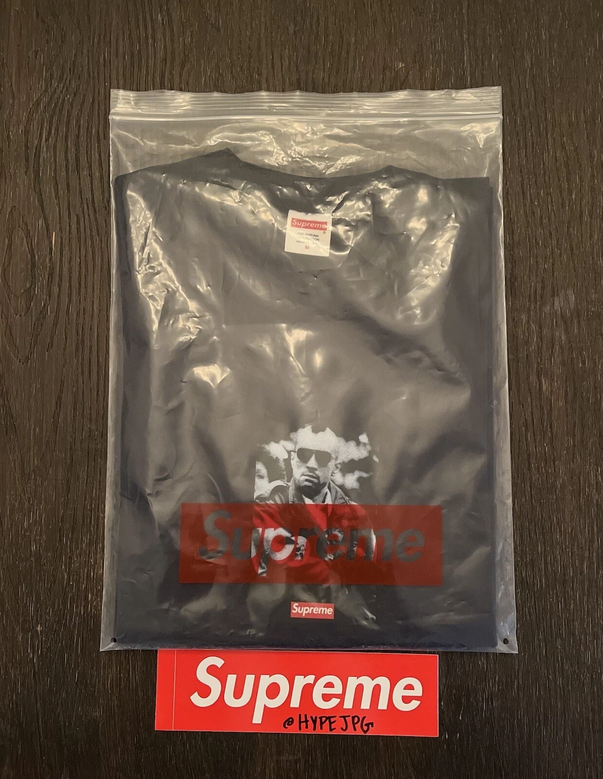 T shirt Supreme Taxi Driver Navy 20th Anniversary SS14 taille M