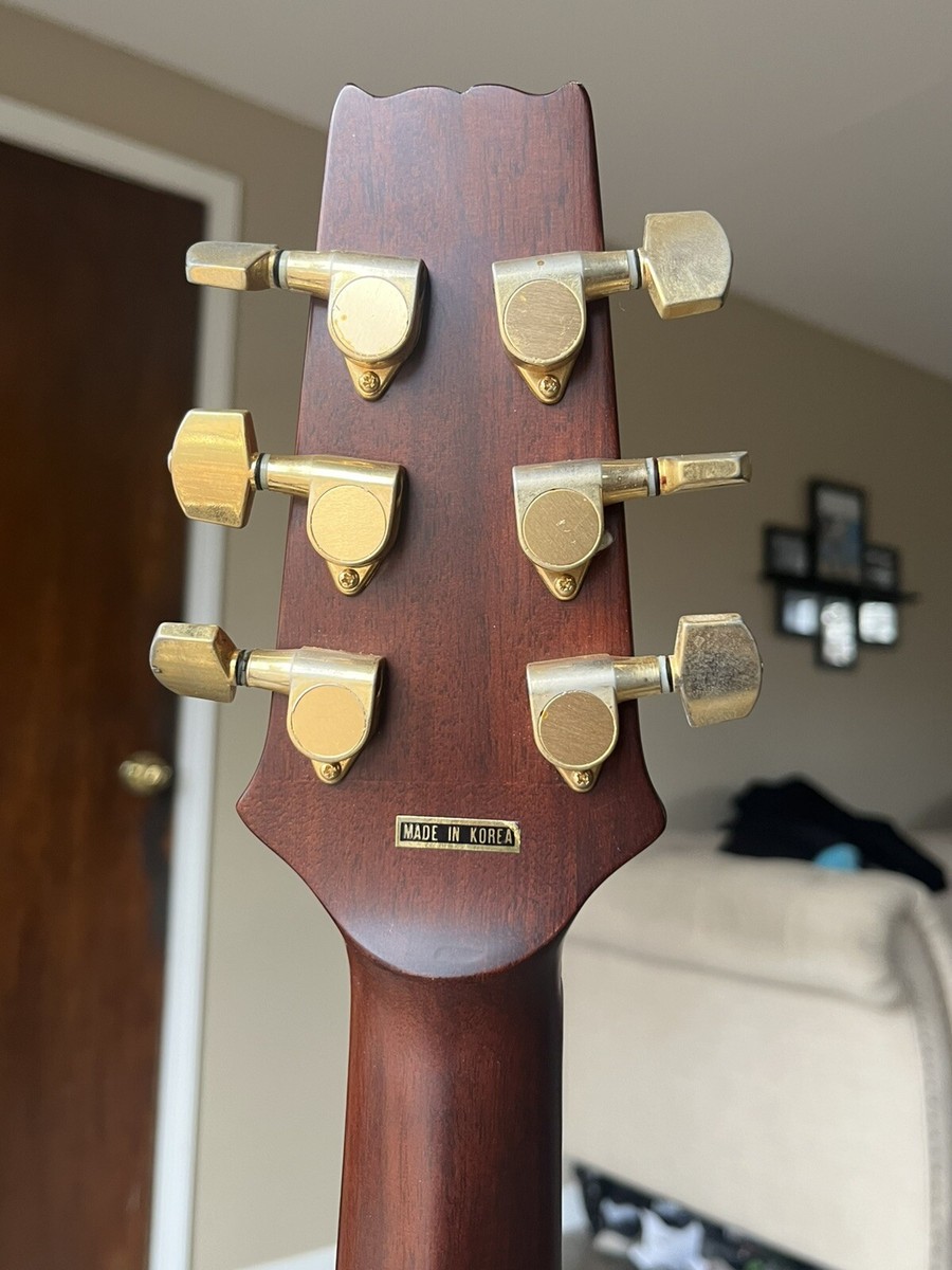 1990's Aria Full Size Acoustic Guitar Model AW-650 | eBay