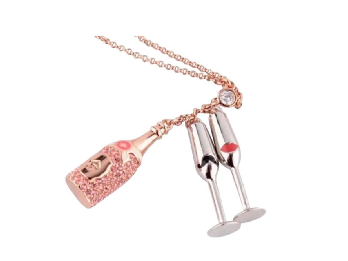 Kate spade champagne necklace sale