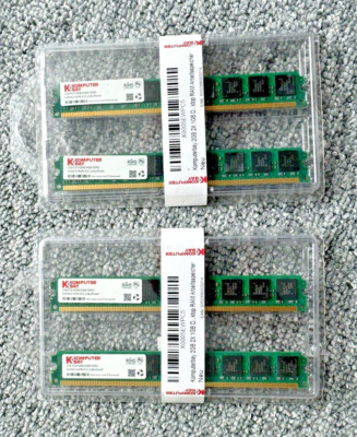 Komputerbay 1GB DDR 2 533 MHz PC 2-4200/4300 Arbeitsspeicher