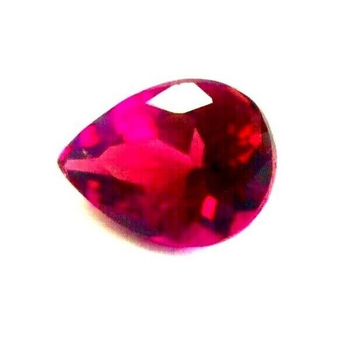 Beautiful Afghani 6x5 mm Pear Shape .70 Ct. Tourmaline, Loose Stone - Foto 2 di 6