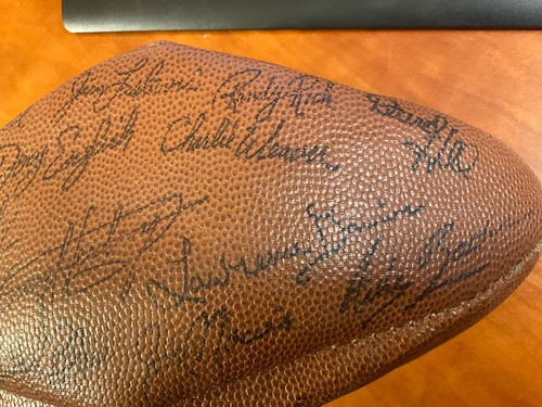 Detroit Lions 1977 Facsimile Signature Souvenir Football Vintage - Picture 8 of 16