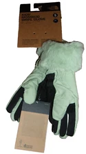 THE NORTH FACE Touch Screen Gloves Girl's Green & Black Size: Small NWT