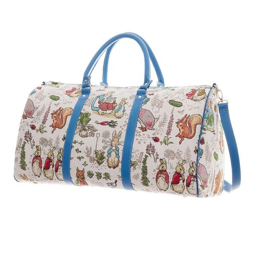 Signare Beatrix Potter Peter Rabbit Tapestry Large Holdall Weekend Bag ...