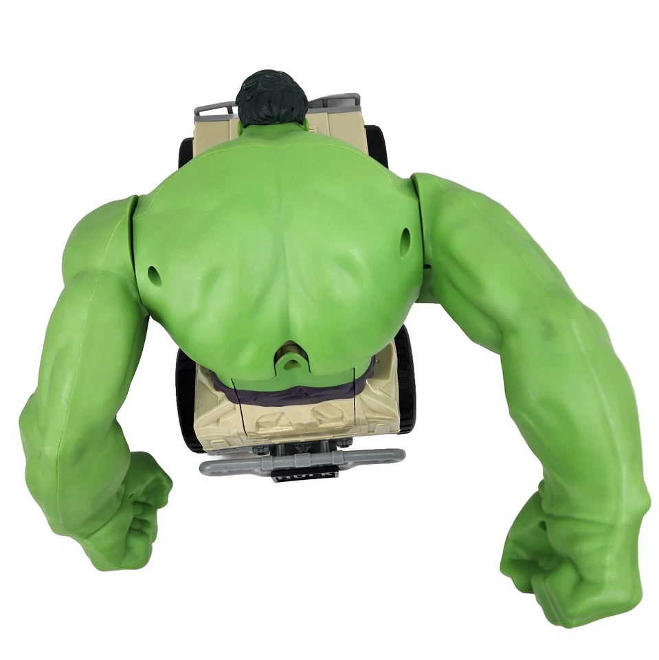 Camión Jeep Jakks Marvel Avengers XPV control remoto HULK SMASH RC con control remoto funciona Foto 4 de 4