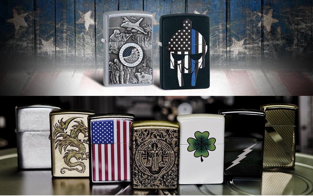 Zippo Lighters & Stainless Steel Ashtrays, Joint Forces, Fender