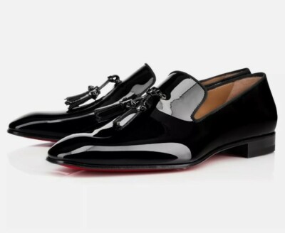 Christian Louboutin Dandelion Loafer Dress Shoe Leather Black 41 Dandelion - Loafers - Veau velours - Black - Men - Christian  main image 3