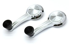 Show-grade Chrome Window Crank Handles For Classic 1959-66 Gm Cars Type E