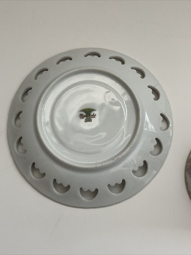 VINTAGE KANEKOH Fine China Footed 1 Tea Cup and Saucer Japan Asian Art Pattern - Picture 9 of 17