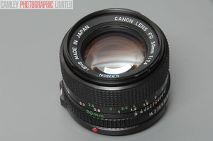 Fast Canon FD f1.4 50mm Standard Fixed 35mm Lens. Graded: EXC+ [#11012]