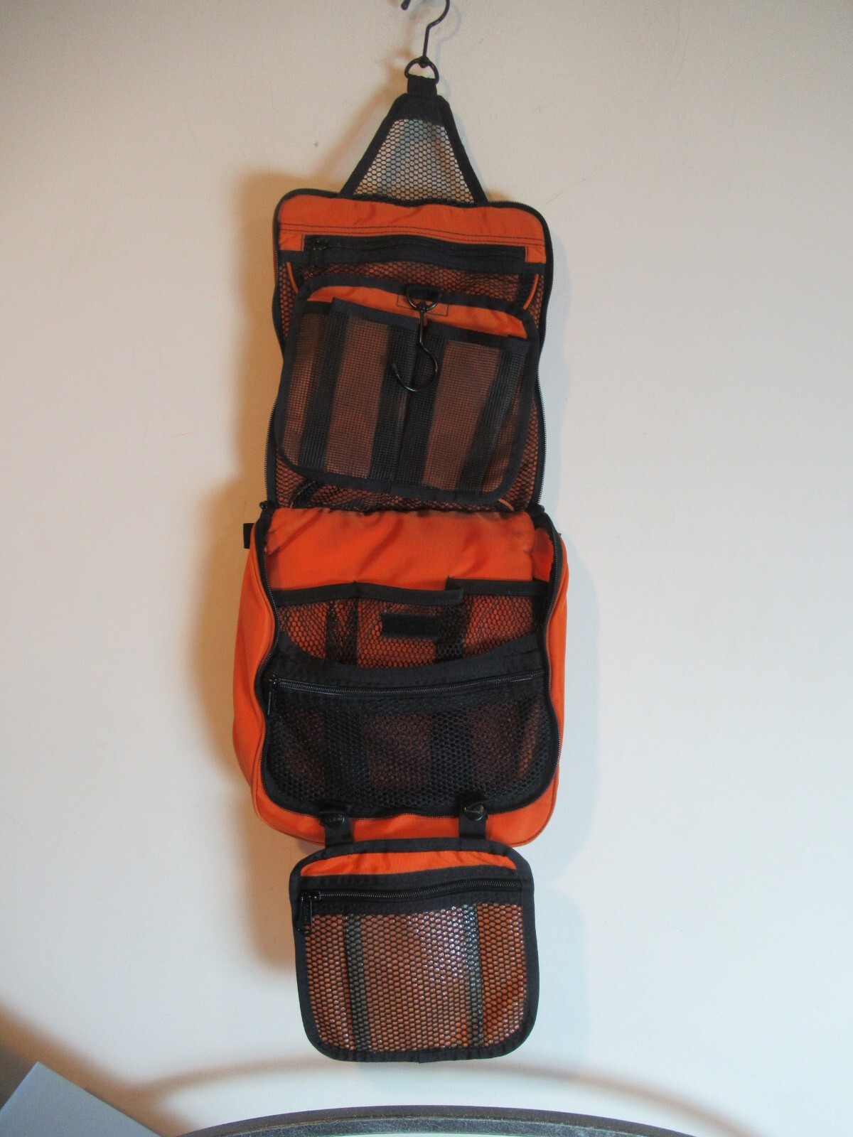 LL Bean Personal Organizer Toiletry Bag Nylon Dopp Kit Travel Case eBay