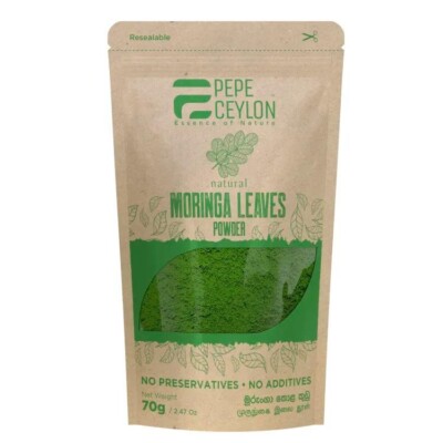 Ceylon Organic Moringa Oleifera Powder (Natural Multi Vitamin, face pack)