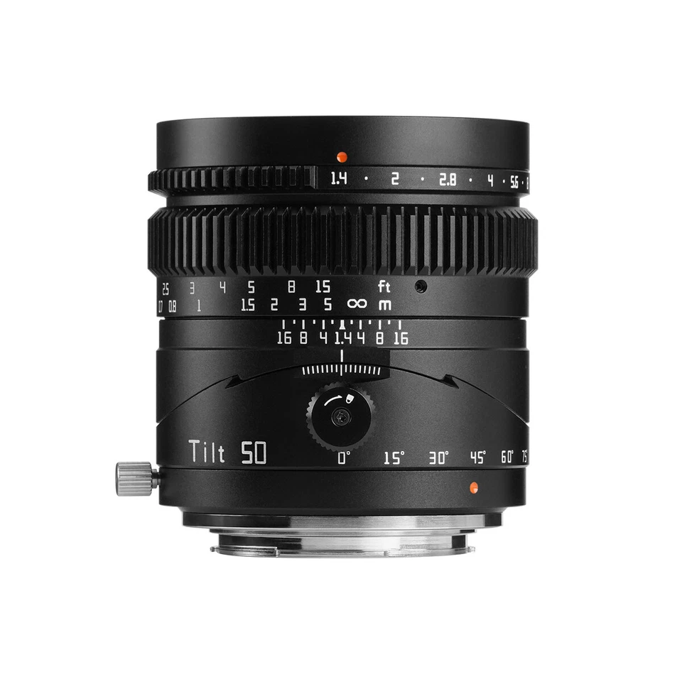 TTArtisans 50mm F1.4 Full Fame Tilt Lens Sony E A7R4 A7S3 A9 a7c a1 A7III A7M2 - Image 2 of 4