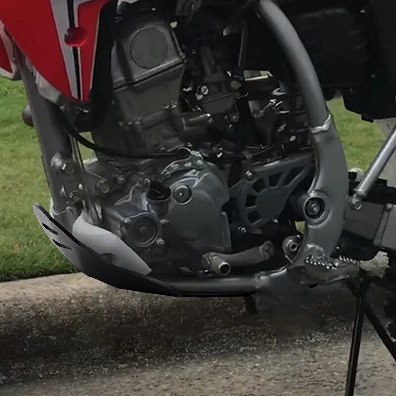 Protector de placa de deslizamiento negro apto para Honda CRF150R 2007-2024 2021 2022 Foto 2 de 4