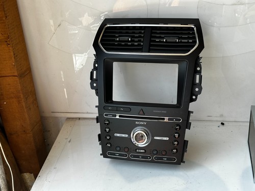 2015 - 2017 Ford Explorer Audio Radio Climate Control Bezel GB5T-18A802-HG OEM - Picture 2 of 6