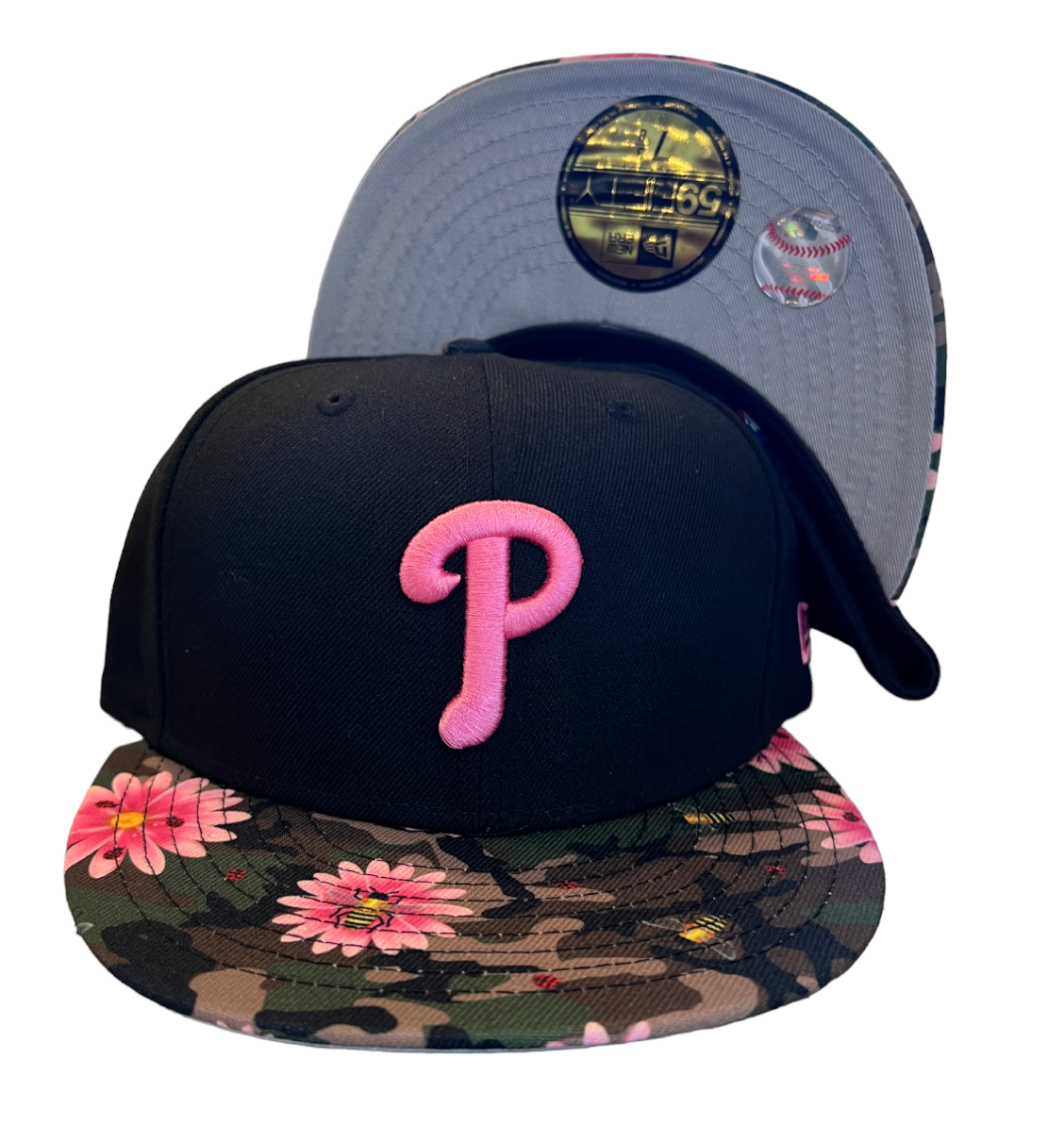 PHILTRE PHILIAセット New Era Philadelphia Phillies Floral Bees Pack 59FIFTY Fitted Hat