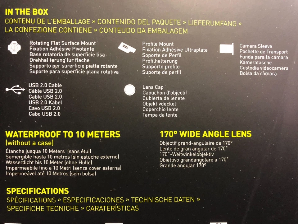 Contour ROAM3 Contourroam3 HD Videokamera 32gb Tragetasche 90 Tage Garantie - Bild 4 von 4