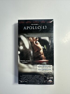 Apollo 13 (VHS, 1995) Tom Hanks, Kevin Bacon & Bill Paxton Brand New | eBay