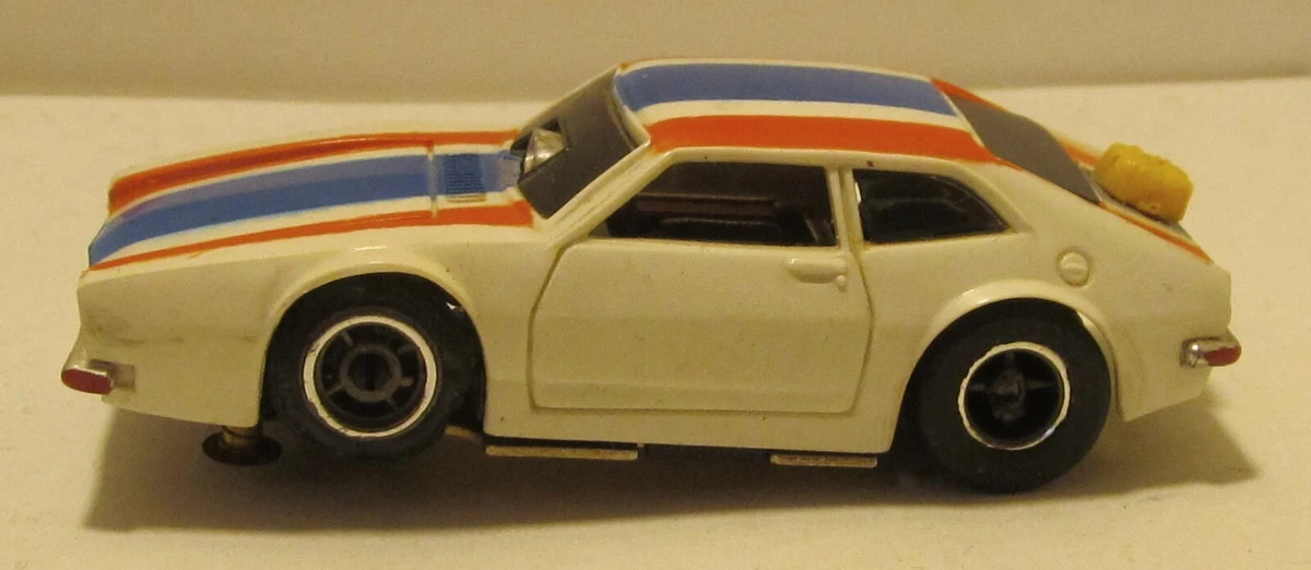 Tycopro 2 Super Pinto with Button Style Pickups Slot Car 8605 No Decals