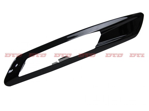 Fit For BMW 5-SERIES F10 4D F11 Side Fender Light Lamp Trim Cover Glossy Black - Picture 6 of 7