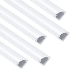 85in Corner Cable Concealer Corner Cord Hider for One Cord Wire Covers for