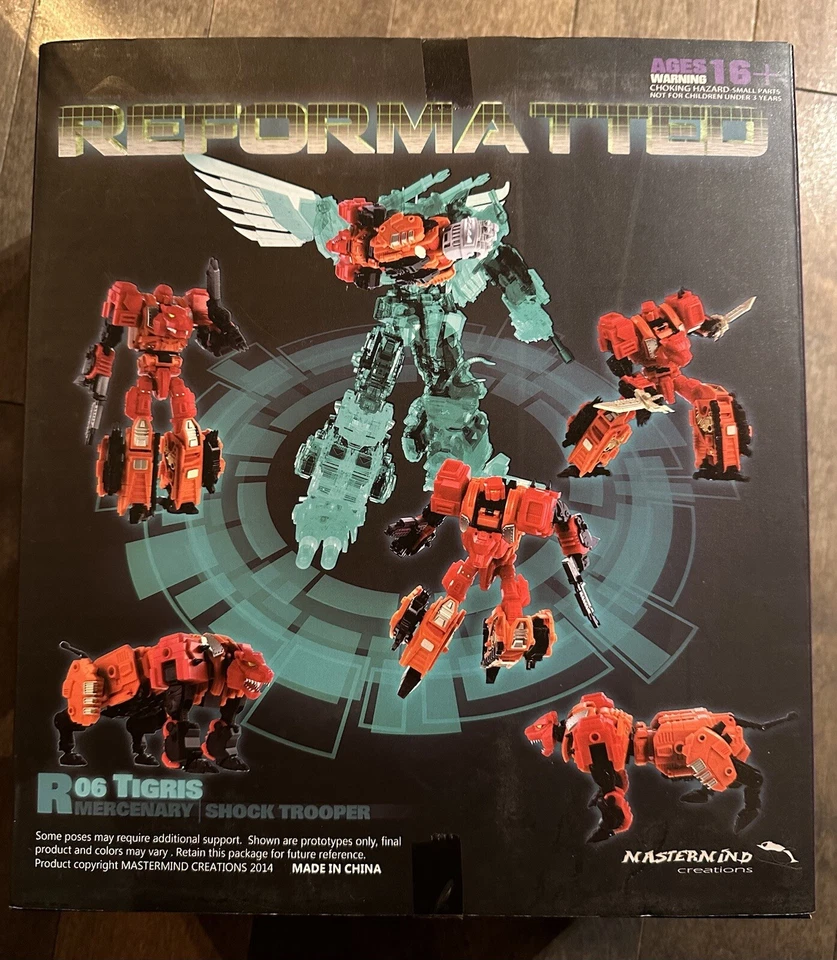Mastermind Creation Reformatted R06 TIGRIS mmc Combiner Predaking Feral Rex New - Image 2 of 4