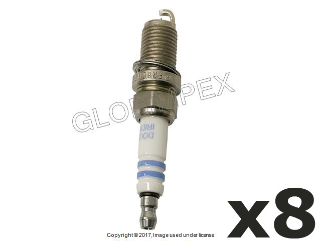 LAND ROVER Discovery Range Rover 1999-2004 Spark Plug Set of 8 BOSCH