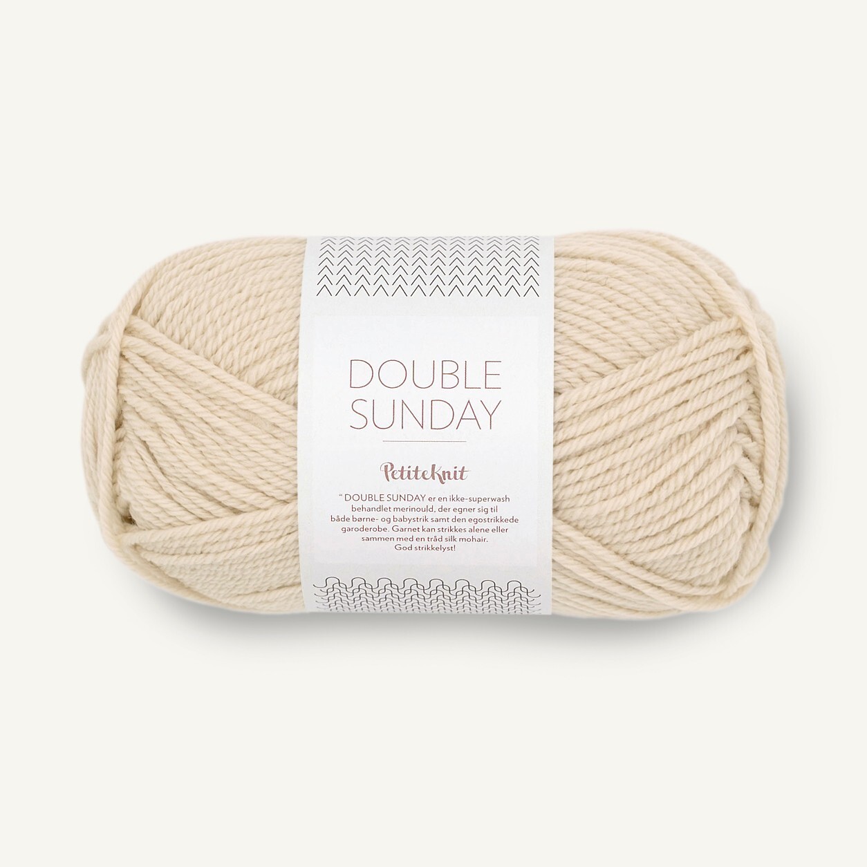 Petiteknit Double Sunday By SANDNES GARN - Color 2511 - 50 G/Approx. 108 M Wool