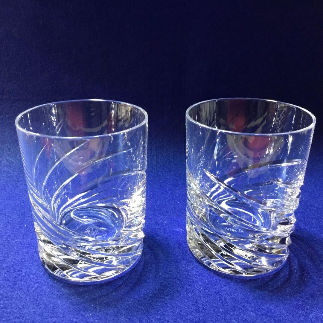 Baccarat Arik Levy 2 Glasses pair set | eBay
