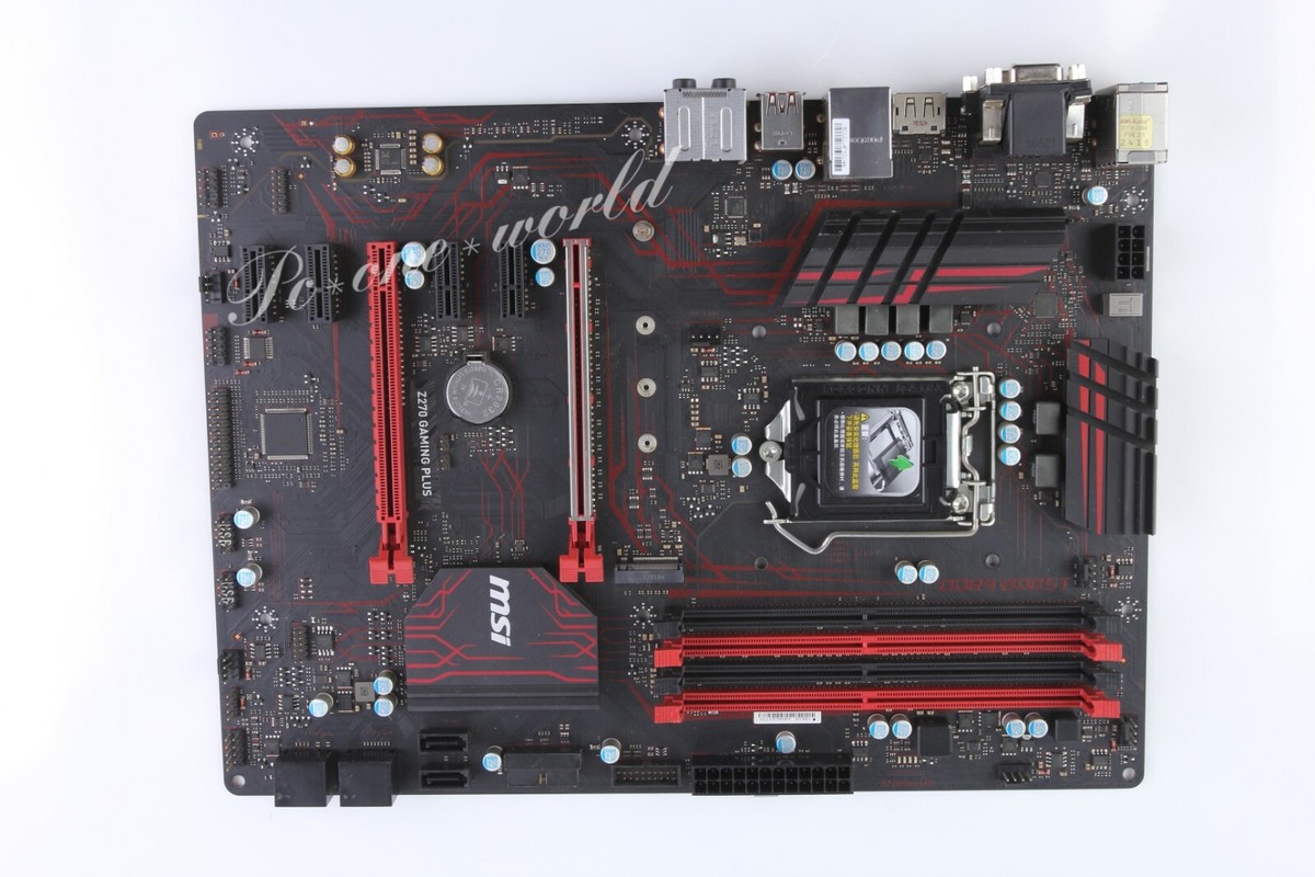 Intel Z270 Msi Z270 Sli Plus Cpu Compatibility Msi Z270 Z270