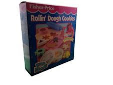 Fisher Price Rollin Dough Cookies Fun with Food 2173 1993 dated NOS never used