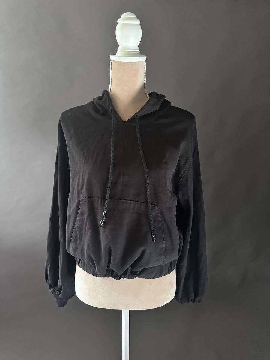 whowhat HOODED JACKET Black